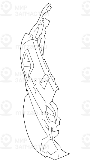 Aufnahme Nebelscheinwerfer Rechts
 BMW 51118061130