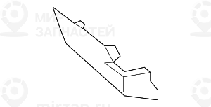 Klappe Abschleppцse Lackiert
 BMW 51118064606