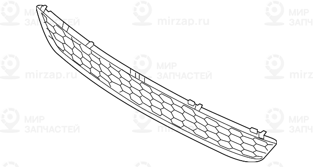 Gitter Lufteinlass Mitte
 BMW 51118064930