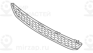 Gitter Lufteinlass Mitte
 BMW 51118064931
