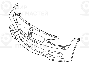 Аэрод.пакет Performance Пд Грунт. M Us Pdcpmasvc
 BMW 51118067955