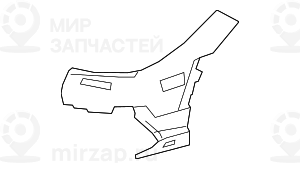 Einlage Stossf?nger Vorn
 BMW 51118069748