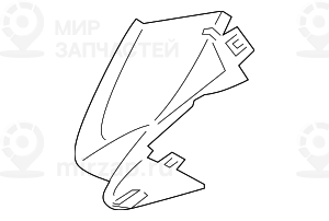 Накладка бампера Л П
 BMW 51118070393