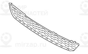 Gitter Lufteinlass Mitte
 BMW 51118072980