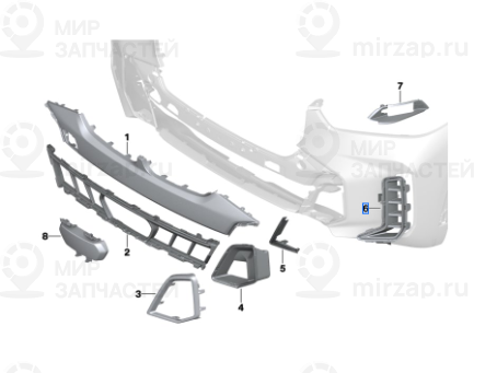 
 BMW 51118085624