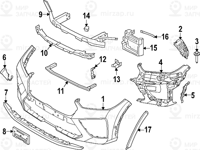 Запчасть BMW 51118086185