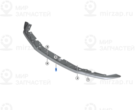 Frontsplitter Carbon
 BMW 51118086438