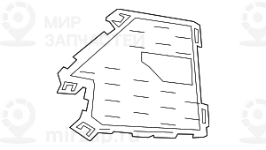 Крышка Решетки Л
 BMW 51118090081