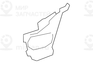 Облицовка Двери Л Пд
 BMW 51118092294