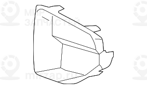 Крышка Решетки Л
 BMW 51118092501