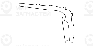 Декоративная Накладка Л
 BMW 51118092883
