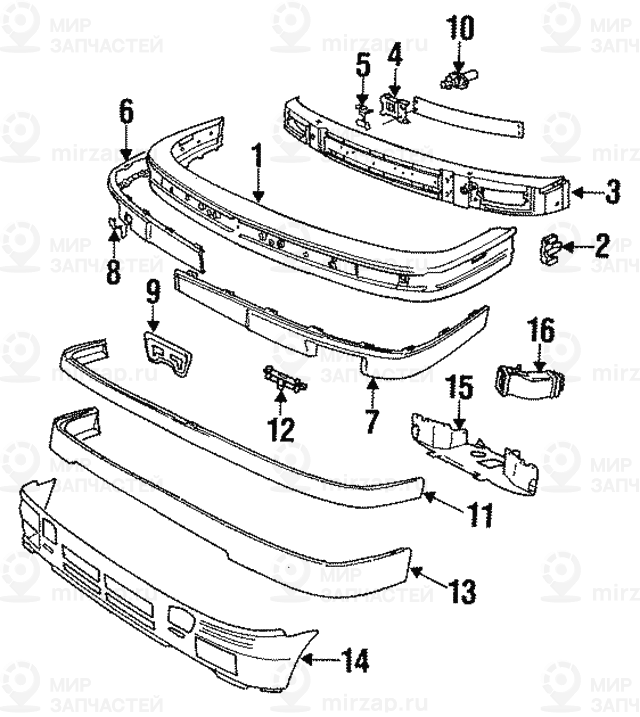 Кронштейн
 BMW 51118100572