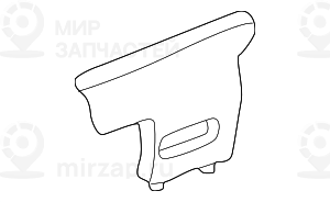 Вкладыш Л
 BMW 51118125307