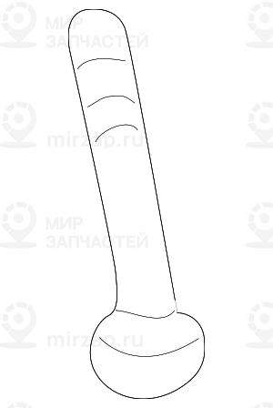 Болт с цилиндрической головкой M10X125
 BMW 51118165321