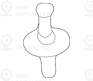 заклепка с распорной втулкой GRAU
 BMW 51118174184