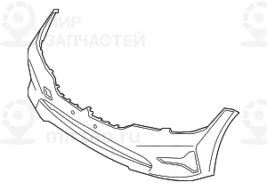 Verkleidung Stossf?nger G
 BMW 51118496502