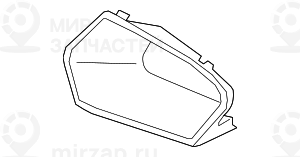 Blende Lufteinlass Links
 BMW 51118496509