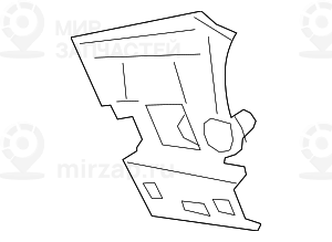 Направляющая Зд Л
 BMW 51122991779