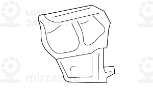 Крепление заднего бампера левый угол
 BMW 51123414407