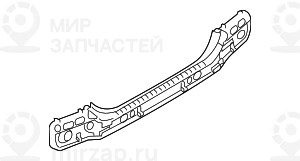 Среднее крепление заднего бампера
 BMW 51127056343