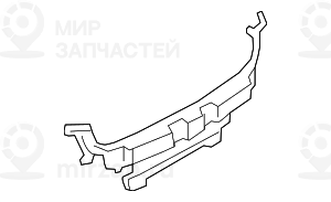 Среднее крепление заднего бампера
 BMW 51127176244