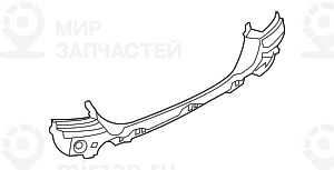 Направляющая Ср Зд
 BMW 51127184766