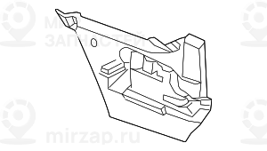 Крепление Л Зд
 BMW 51127184767