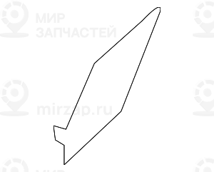 Накладка буксирной проушины грунт. Зд
 BMW 51127261580