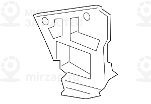 Крепление бампера п зд
 BMW 51127294722