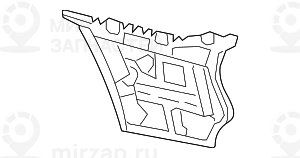 Fьhrung Stossfдnger Seitlich Rechts
 BMW 51127384466