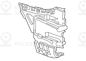 Fьhrung Stossfдnger Rechts
 BMW 51127400668