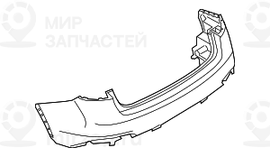 Verkleidung Stossf?nger Hinten
 BMW 51127413500