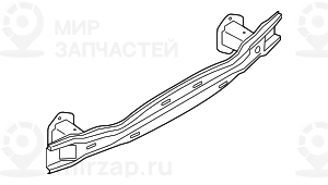 Tr?ger Stossf?nger Hinten
 BMW 51127428022