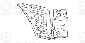 Направляющая П -M-
 BMW 51128045508