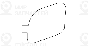 Крышка буксирной проушины загрунт. л зд
 BMW 51128066893