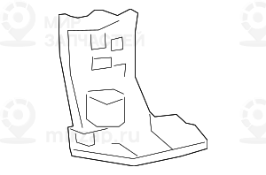 КРОНШТЕЙН ЗД БАМПЕРА ПРАВЫЙ ПОД ФОНАРЁМ
 BMW 51128069246