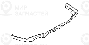 Облицовка Бампера Зд Нж
 BMW 51128075446