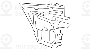 Крепление Л Бок Зд
 BMW 51128081905