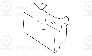 Крепление Вх
 BMW 51128402329