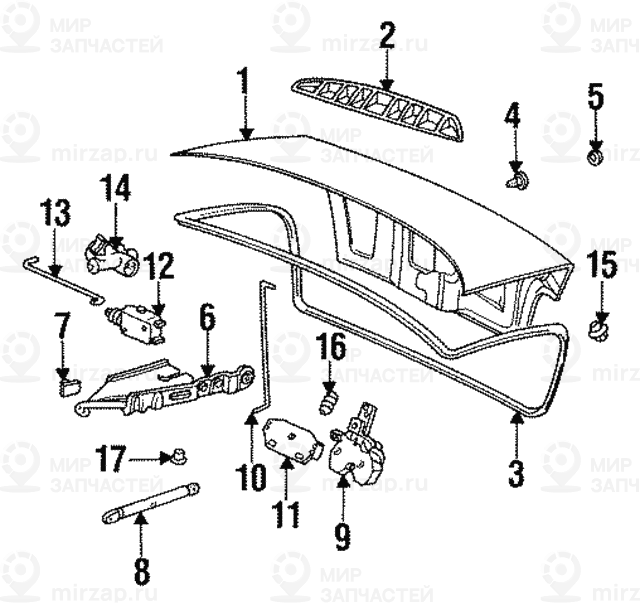 Запчасть BMW 51131977253
