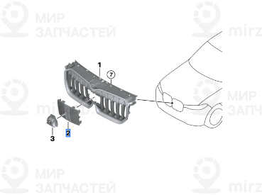 
 BMW 51135A0BB82