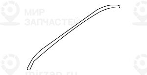 Декоративная планка крыши Л CHROM
 BMW 51137007217