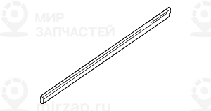 Защитная планка двери Л Зд загрунт.
 BMW 51137036701