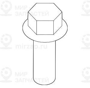 Болт Torx для пластмассовых деталей TS5X15
 BMW 51137057671