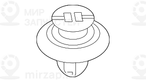 Зажим с уплотнительной шайбой
 BMW 51137065607