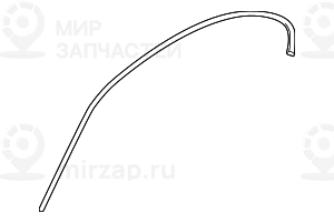 Декоративная планка боковины Л SCHWARZ MATT
 BMW 51137117243