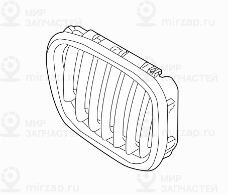 Декоративная решетка П Пд
 BMW 51137157688