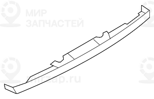 Ручка багажной двери CHROM / RVC
 BMW 51137200035