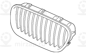 Декоративная решетка Л Пд
 BMW 51137200167