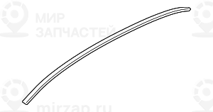 Декоративная планка крыши загрунт. л
 BMW 51137362459